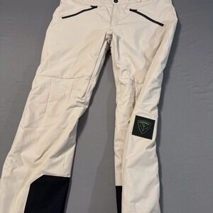 Rossignol Men's Beige Ski Snow Pants XL Primaloft Snowboarding Winter Outdoor